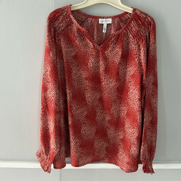Jessica Simpson Long Sleeve Blouse - Picture 1 of 4
